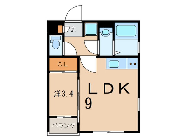 ＴＲＥＺＩＡの物件間取画像